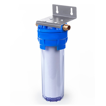 Фильтр магистральный Гейзер 1П 1/2 прозрачный с металлической скобой - Фильтры для воды - Магистральные фильтры - Магазин сварочных аппаратов, сварочных инверторов, мотопомп, двигателей для мотоблоков ПроЭлектроТок